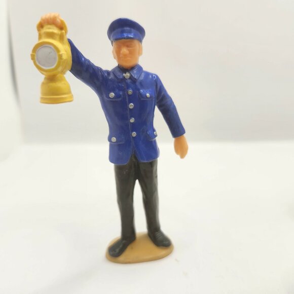 5 Piece Vintage LGB German Railroad Workers Characters - Picture 5 of 8